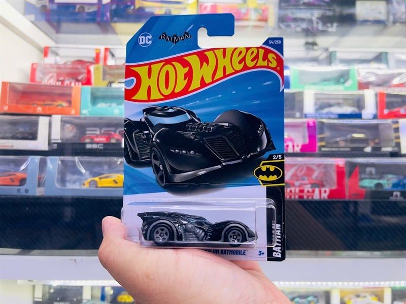  Mô hình xe tải Batmobile Batman Arkham AsylumFantasy Hotwheels kim loại có bản quyền chính hãng tỉ lệ 1:64 C4982-FA 