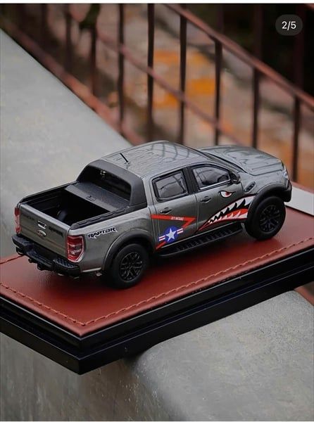Mô hình xe Ford Ranger Raptor 2024 Baja Racing Livery tỉ lệ 1:64 MK MI ...