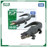  Mô hình động vật cá sấu sông Nile ANIA AS-08 Nile Crocodile Takara Tomy 487982 