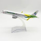  Mô hình máy bay SalamAir Airlines Muscat (ASAAS) Airbus A320-200 16cm MB16221 