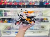  Mô Tô Ba Bánh có thùng (sidecar) Tỉ Lệ 1:12 Cailixin Model CLX57223 