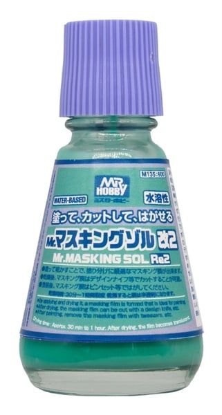  Dung dịch che sơn mô hình M135 Mr. Masking Sol Re2 20ml Mr hobby M135 