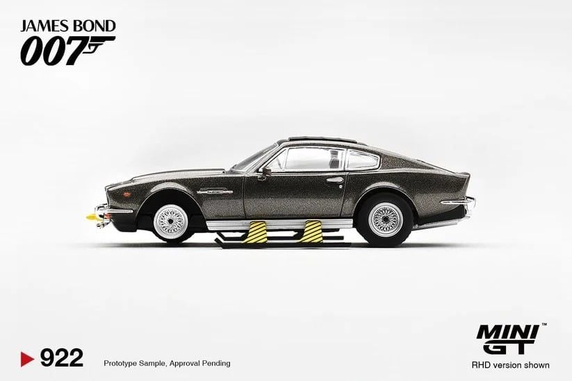  Mô hình xe Aston Martin V8 Vantage “The Living Daylights” – Weapons On tỉ lệ 1:64 MiniGT MGT00922-007 