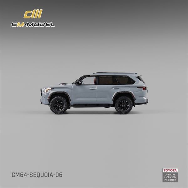  Mô hình xe Toyota Sequoia Gray tỉ lệ 1:64 CM model CM64-SEQUOIA-06 