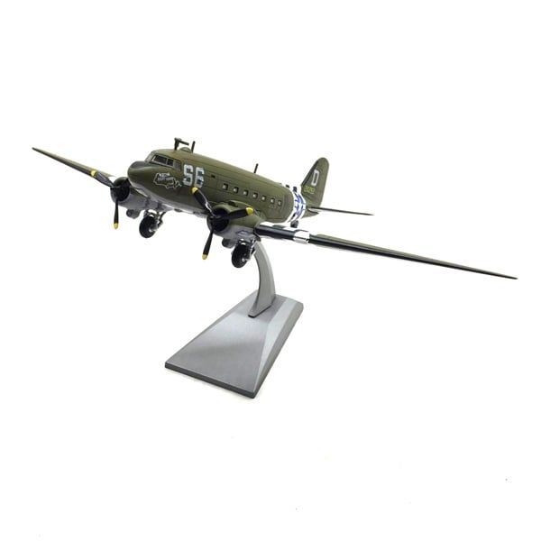  Máy bay quân sự WWII C-47 Transport (D) tỉ lệ 1:200 Ns Model MBQS065 