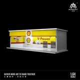  Hộp trưng bày mô phỏng diroram Shell repair workshop Lighting Assembly Scene tỉ lệ 1:64 M-cool MoreArt MO914112 