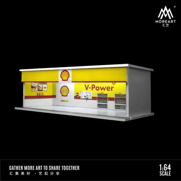  Hộp trưng bày mô phỏng diroram Shell repair workshop Lighting Assembly Scene tỉ lệ 1:64 M-Cool MO914112 