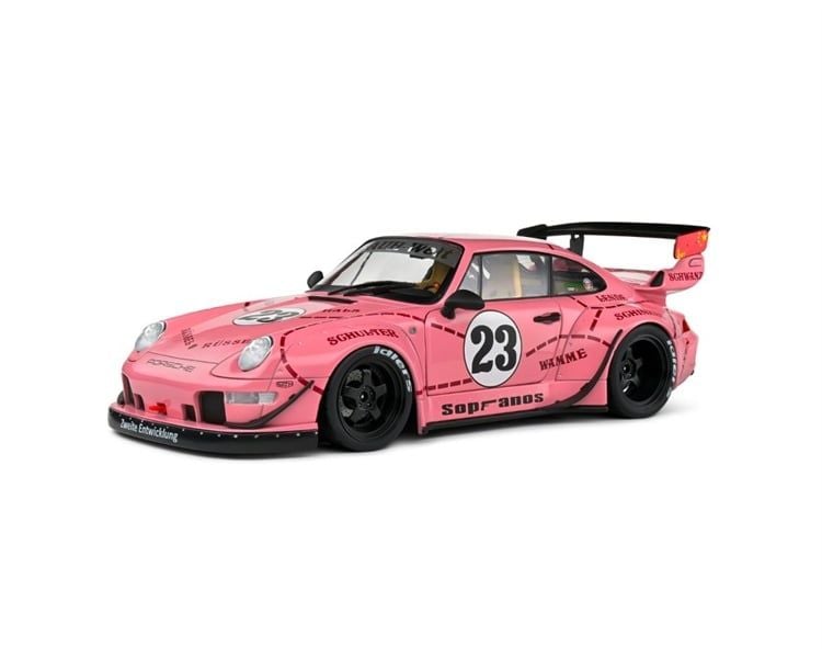  Mô hình xe ô tô Porsche RWB 911 (993) RWB Sopranos / Pink Pig #23 tỉ lệ 1:18 Solido model 1808503 