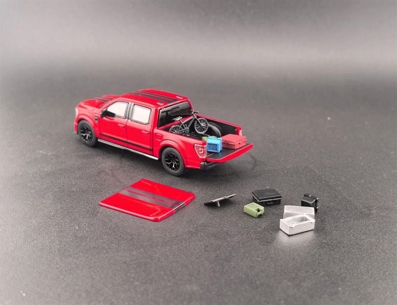  Mô hình xe Ford Shelby F-150 Pickup Shenzhen Jiuzhou Expo Exclusive Edition tỉ lệ 1:64 Fine Works64 X TPC 