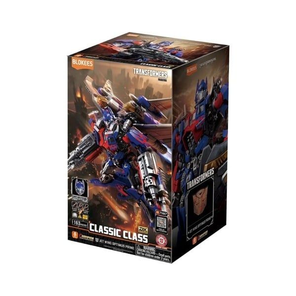  Mô hình Blokees Transformers (Model Kit) - Classic Class DX 21-Movie 3 Jet Wing Optimus Prime (Luminous Eyes & Chest) 71187 