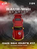  Mô hình xe Porsche RWB 964 Rauh Welt color idlers #17 tỉ lệ 1:64 Model model MM64-RWB964-003 