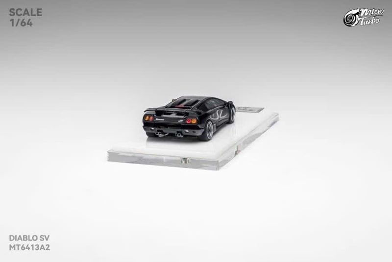  Mô hình xe Lamborghini Diablo SV tỉ lệ 1:64 Microturbo MT6413A2 