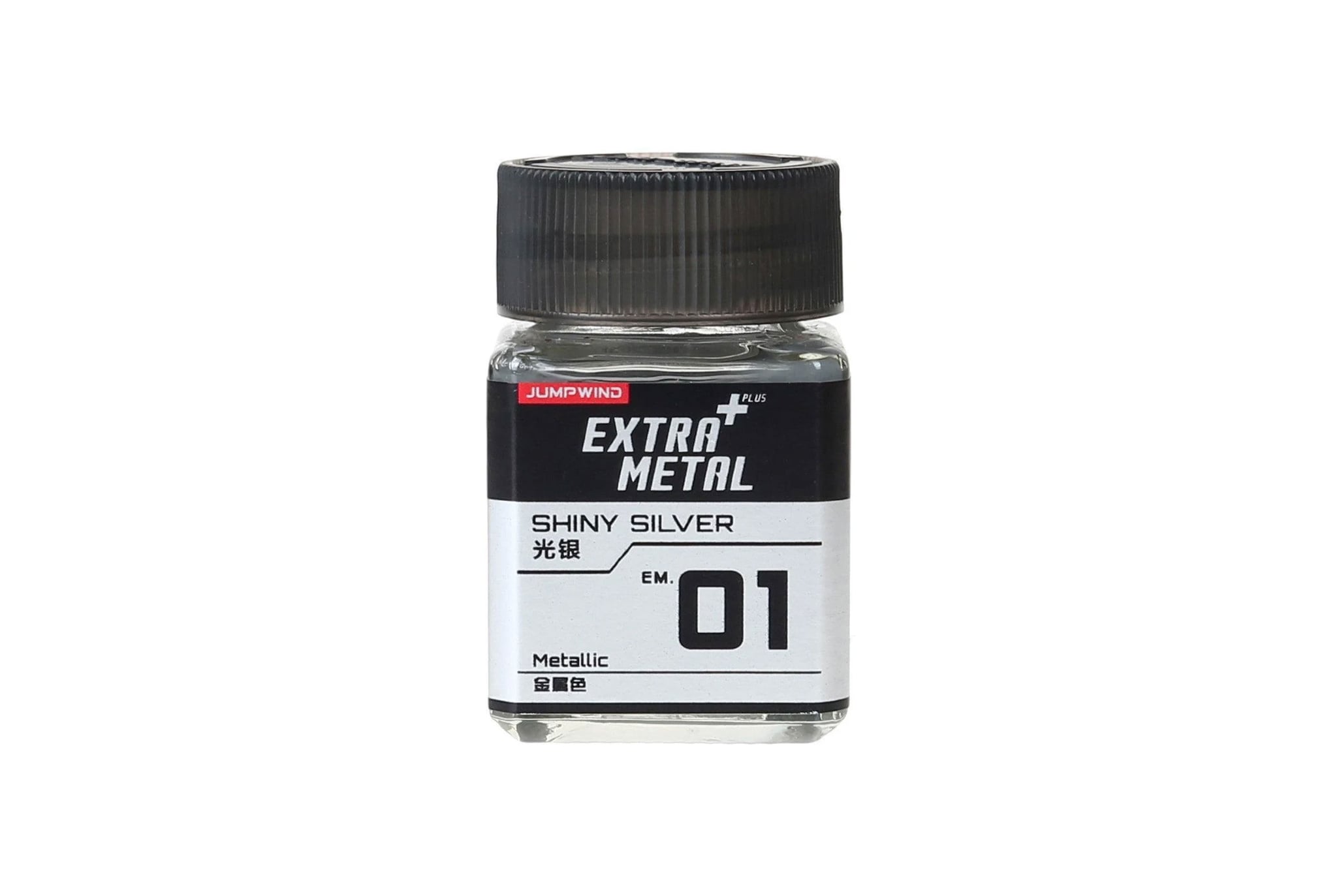  Lacquer em.01 silver shiny sơn mô hình màu bạc lóc máy 18ml Jumpwind EM01 