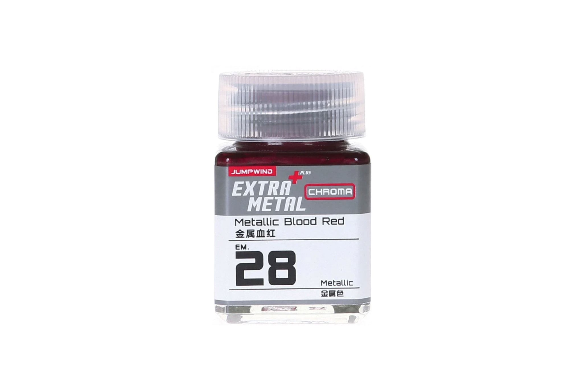  Lacquer em.28 metallic blood red sơn mô hình màu đỏ sậm kim loại 18ml Jumpwind EM28 