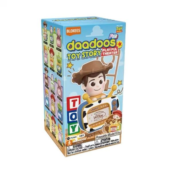  Set mô hình trang trí Blokees Toy Story Daadoos Fun 01 Playful Theater ER02 75914-Set 