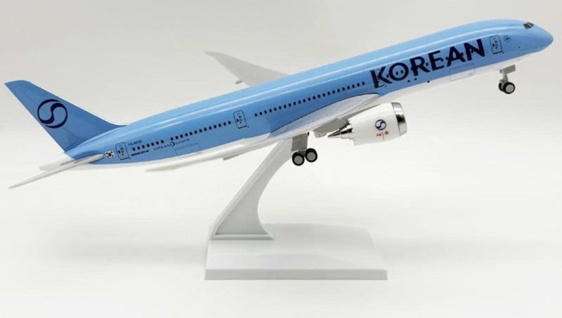  Mô hình máy bay Korean Airways B787 30CM MB30063 