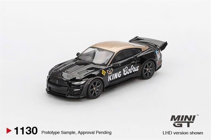  Mô hình xe Shelby GT500 Dragon Snake Concept Black/Gold tỉ lệ 1:64 MiniGT MGT01130 