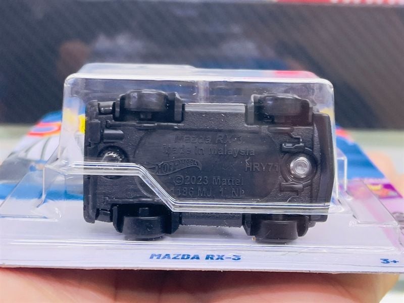  Mô hình xe Mazda RX3 Mainline - Compact Kings (xe thể thao) Hotwheels kim loại có bản quyền chính hãng tỉ lệ 1:64 C4982-ML 