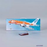  Mô hình máy bay ANA Turtle Orange Airbus A380 No LED 47cm MB47085 