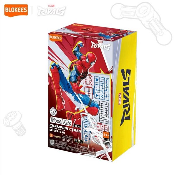  Mô hình Blokees Marvel Rivals Champion class-06- Spider-Man 81118 