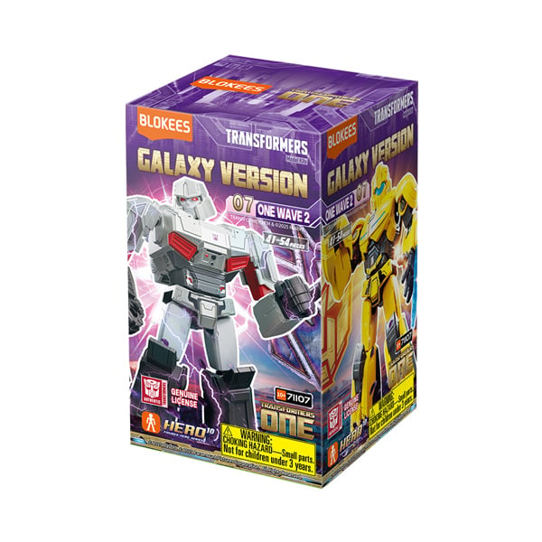  Mô hình lắp ráp serries Transformers Galaxy Version 07 ONE WAVE2 Blokees 71107 