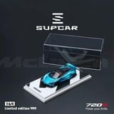  Mô hình xe McLaren 720S LBWK Bright Blue tỉ lệ 1:64 Supcar SC64045 