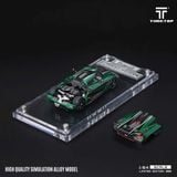  Mô hình xe ô tô Koenigsegg One:1 Green mở được nắp máy tỉ lệ 1:64 Timetop TT644813 