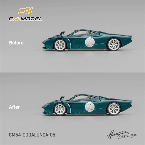  Mô hình xe Pagani Codalunga tỉ lệ 1:64 CM Model CM64-CODALUNGA-05 
