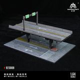  Mô hình trưng bày mô phỏng 2 tầng đường có cầu và chi tiết rời Steel Frame Structure Series Parking Scene tỉ lệ 1:64 MoreArt MO923009 