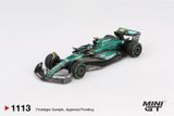 Mô hình xe đua F1 Aston Martin AMR24 #14 Fernando Alonso 2024 F1 2024 Canadian GP tỉ lệ 1:64 MiniGT MGT01113 
