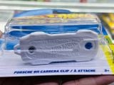  Mô hình xe Porsche 911 Carrera Clip / À Attache Hotwheels kim loại có bản quyền chính hãng tỉ lệ 1:64 C4982-PO 