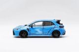  Mô hình xe Toyota GR Corolla Blue Manga(555) Limited 800pcs tỉ lệ 1:64 GCD model OT64651 