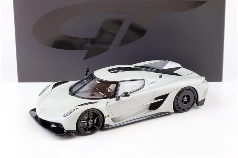  Mô hình xe Koenigsegg Jesko Absolut Grey 2022 tỉ lệ 1:18 GT Spirit GT412 
