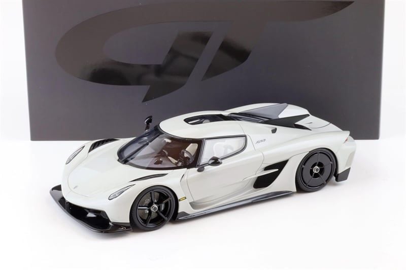  Mô hình xe Koenigsegg Jesko Absolut Grey 2022 tỉ lệ 1:18 GT Spirit GT412 