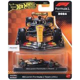  Mô hình xe McLaren Formula 1 Team MCL38 #81 tỉ lệ 1:64 Hotwheels Premium JBM25 