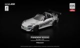  Mô hình xe Honda S2000 PANDEM S2000 SILVER mở capo tỉ lệ 1:64 Poprace PR640451 