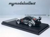  Mô hình xe Porsche RWB993 #77 Skeleton IMSA Petit Le Mans tỉ lệ 1:64 Mymodelcollect OT64743 