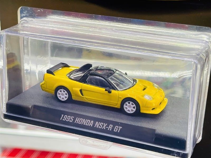  Mô hình xe Honda NSX-R GT Yellow premium tỉ lệ 1:64 Majorette 8505001011 