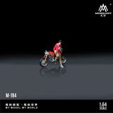  Mô hình nhân vật figure kèm xe Ducati McDonald's Motorcycle Casual Knight Doll Resin Model MO222194 