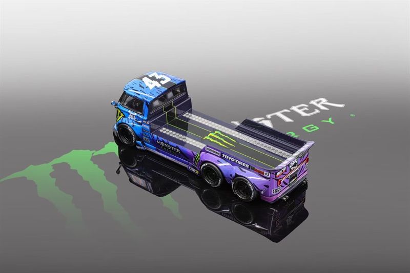  Mô hình xe VolksWagen trailer Monster energy - HOONIGAN with 