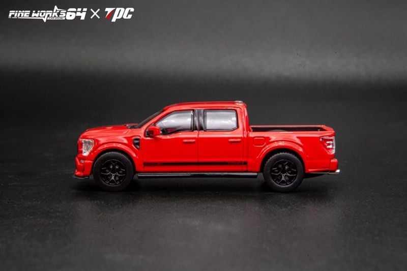  Mô hình xe Ford Shelby F-150 Pickup Shenzhen Jiuzhou Expo Exclusive Edition tỉ lệ 1:64 Fine Works64 X TPC 