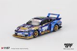  Mô hình xe issan LB-Super Silhouette S15 SILVIA #555 Team MINI GT Liberty Walk 2025 Formula Drift tỉ lệ 1:64 MiniGT MGT01157 