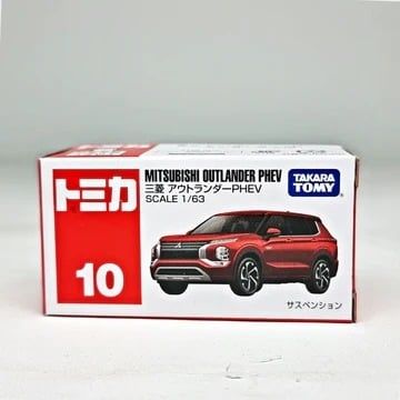  Mô hình xe Mitsubishi Outlander Phev No.10-8 tỉ lệ 1:64 Tomica 188278 