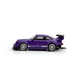  Mô hình xe Porsche 930 RWB Rauh Welt color purple tỉ lệ 1:64 Model Model MM64-RWB930-003 Purple 