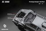  Mô hình xe Lamborghini Countach LPI800-4 LBWK Liberty Walk full open tỉ lệ 1:64 Topart TAO640007 