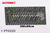 Phụ kiện thảm sa bàn chống trượt mô phỏng diorama bãi đỗ xe 45 slot kích thước 100x50 cho mô hình xe 1:64 Autono1 PT022 