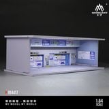  Hộp trưng bày mô phỏng diroram đường parking lot underground Parking Garage tỉ lệ 1:64 M-cool MoreArt MO914417 