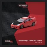  Mô hình xe Honda Integra TYPE R DC5 Custom, Red tỉ lệ 1:64 Tarmac Works T64R-TL022-RE 