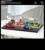  Hộp trưng bày mô phỏng bãi đỗ xe tỉ lệ 1:64 Shou Cang Jia SCJ82035 