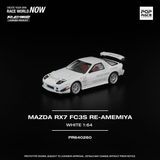  [Hàng Loose] Mô hình xe Mazda RX7 FC3S Re-Amemiya White tỉ lệ 1:64 Pop Race PR640260 